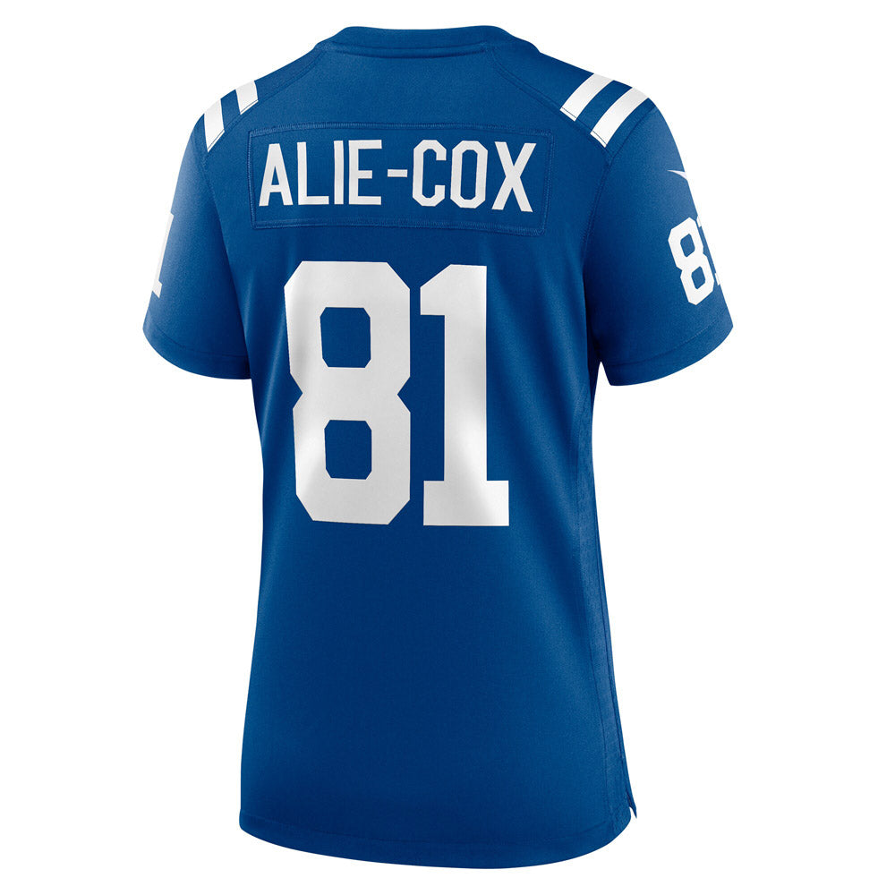 Women's Indianapolis Colts Mo Alie-Cox Team Game Jersey Royal Blue