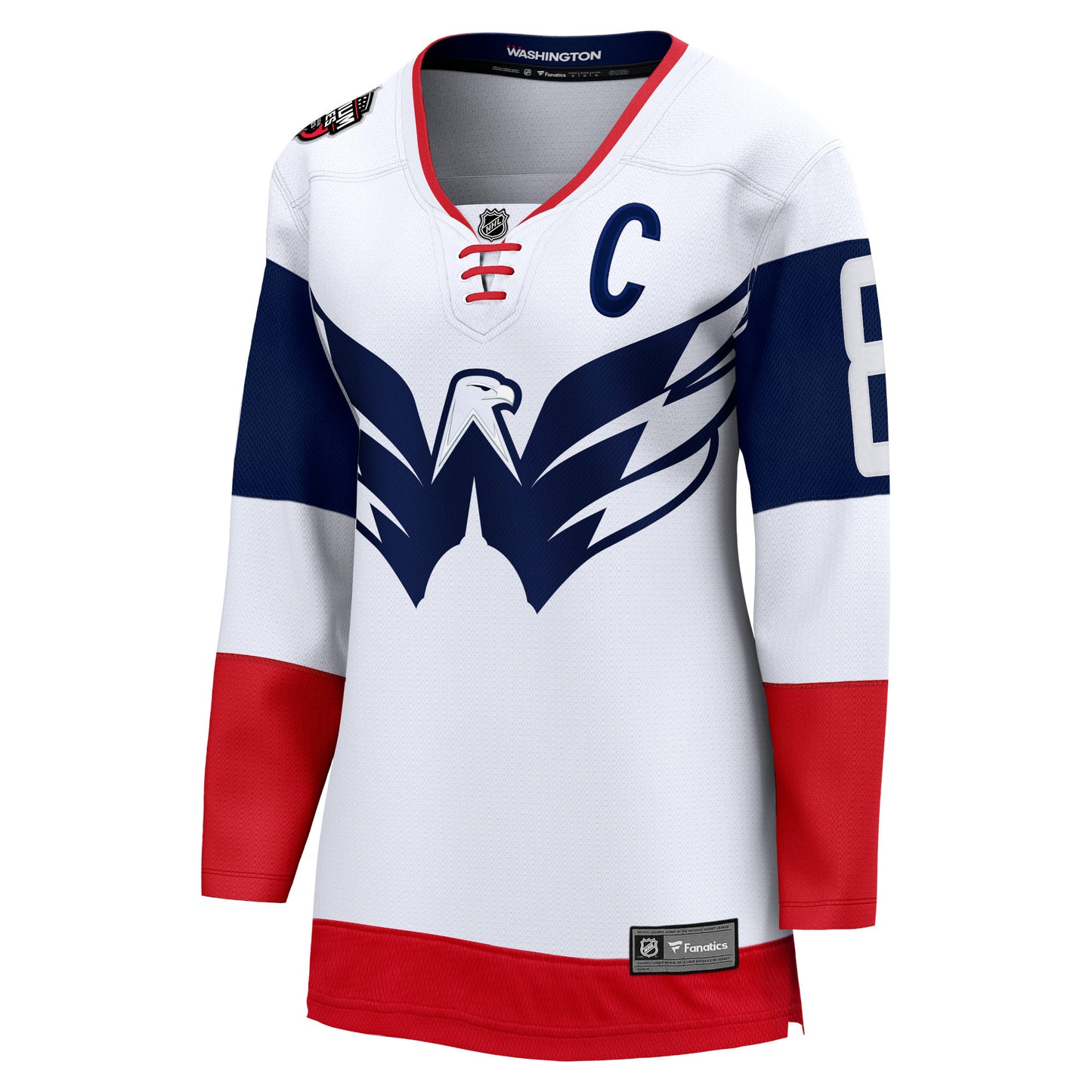 Alexander Ovechkin Washington Capitals Fanatics Branded Women's 2023 NHL Stadium Series Breakaway Player Jersey - White